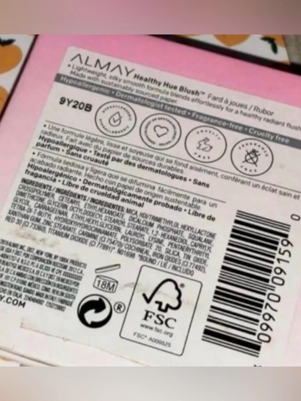 Almay Healthy Hue So Peachy Blush
